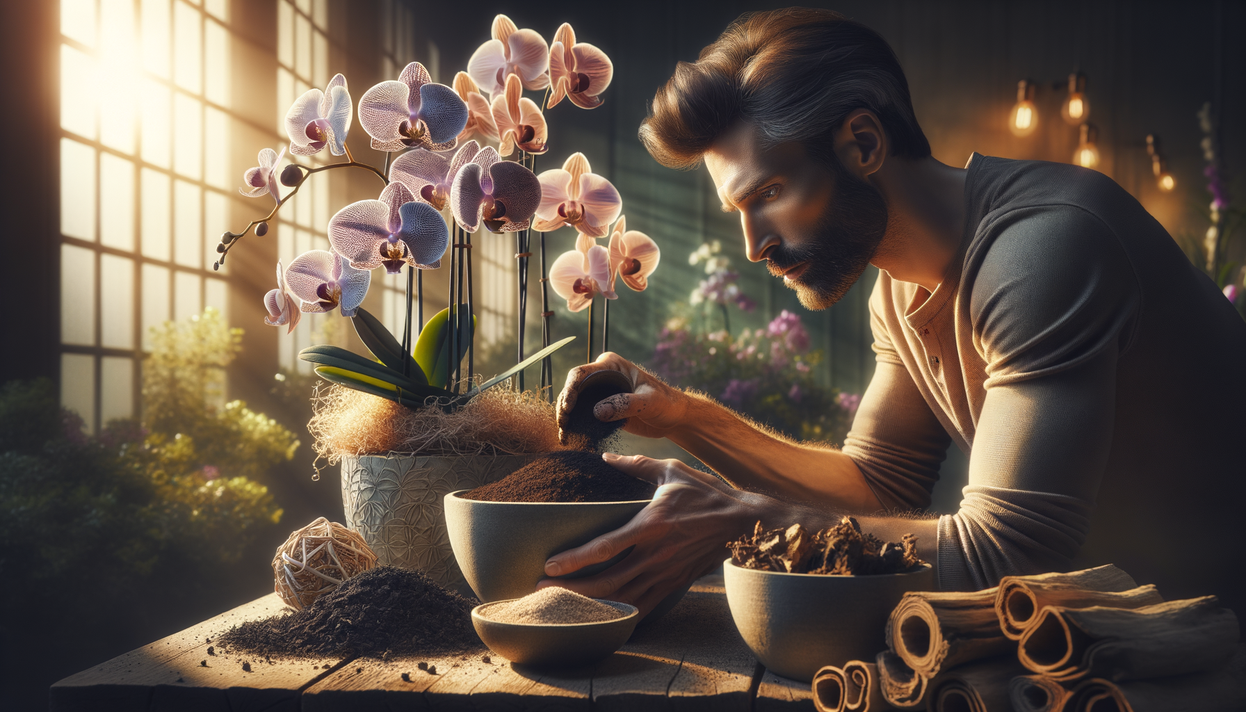 How to Create the Perfect Orchid Soil Mix Indoors